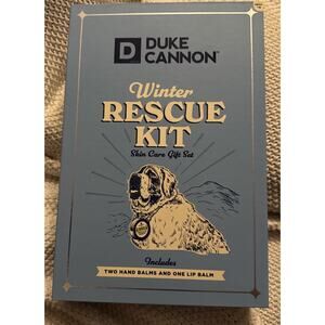 Duke Cannon Winter Rescue Kit Gift Box - Bloody Knuckles Balm Skin Care NIB NEW